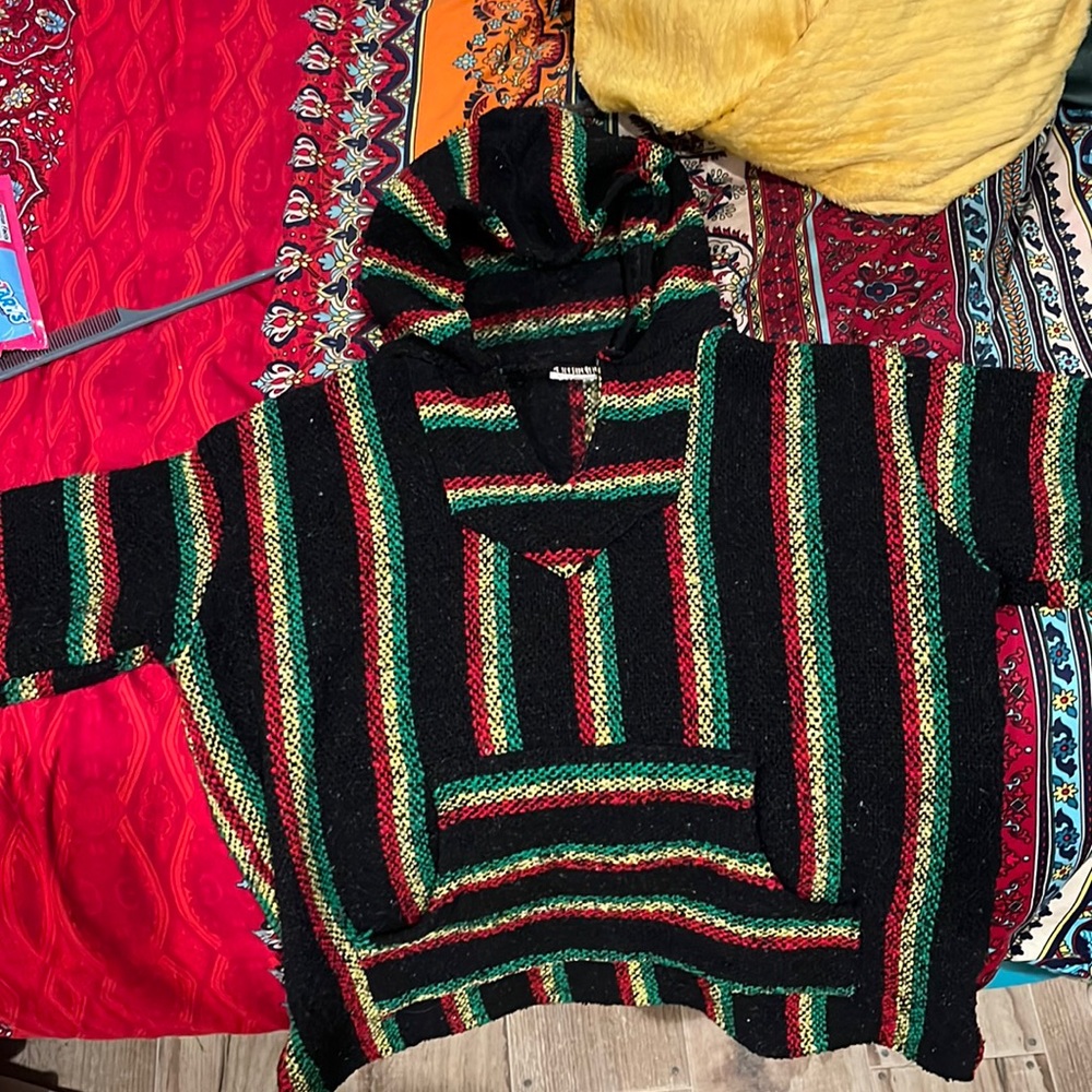 Jamaican colors drug rug